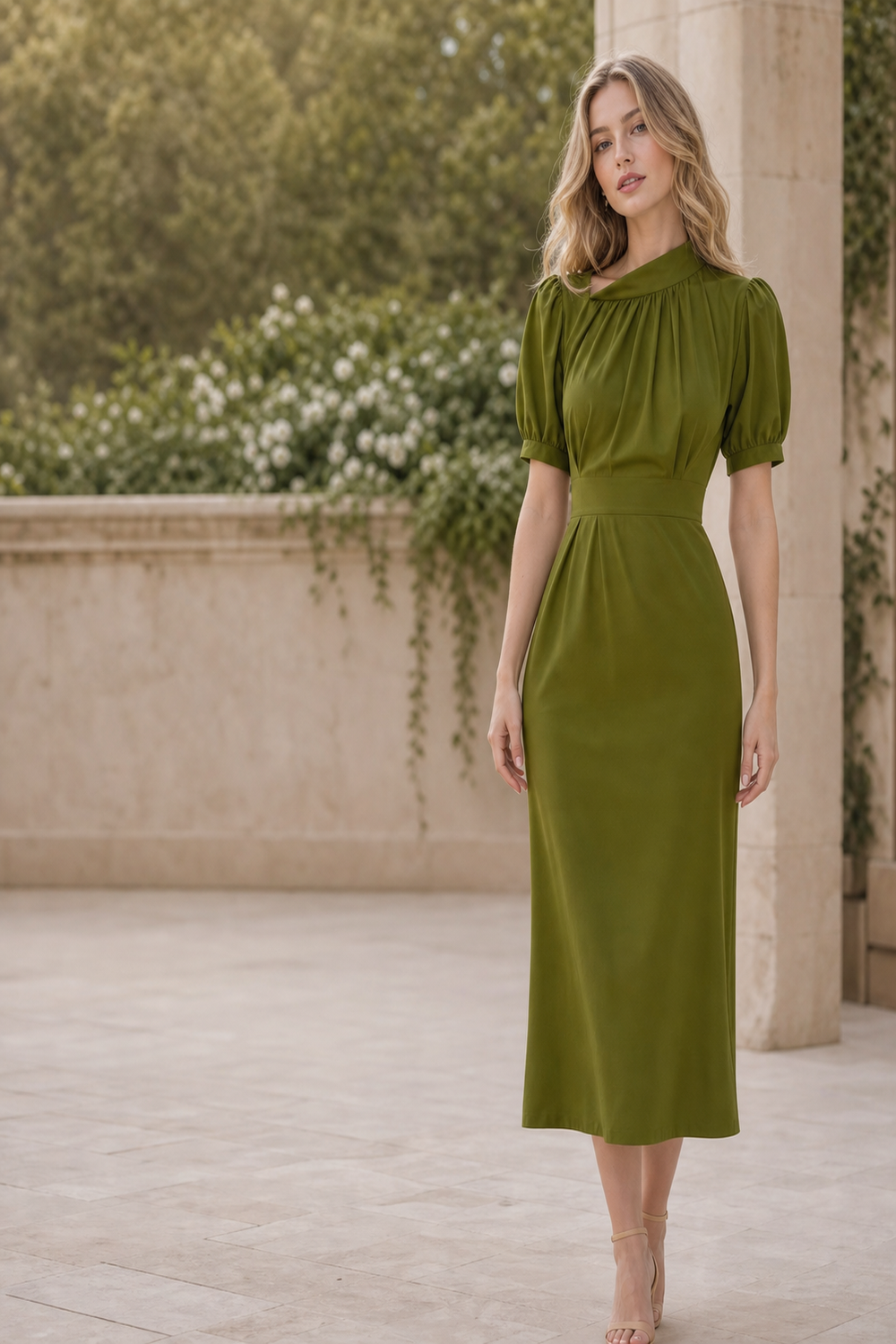 Garment design featured in Women Dress Patterns