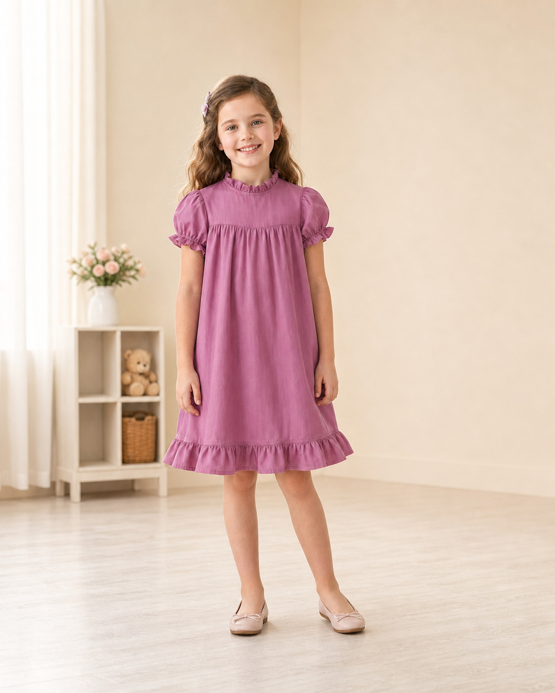 Girls sewing pattern design