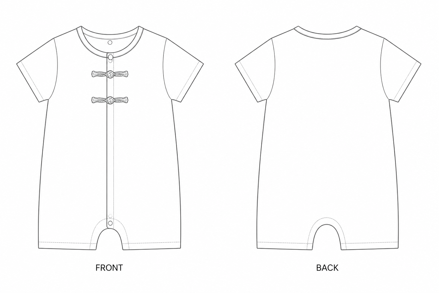 pattern-2068 front and back technical drawing